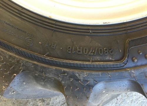 neue Reifen280/70R18 mit neuen Felgen 6 Loch