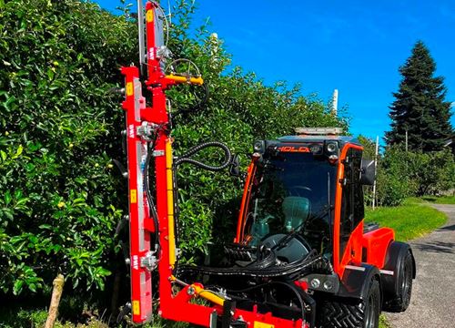 Laubscheidearbeiten im Obstbau