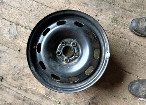 4 Stahlfelgen 15 Zoll
