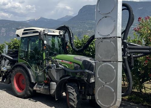 Pneumatische Entblätterung