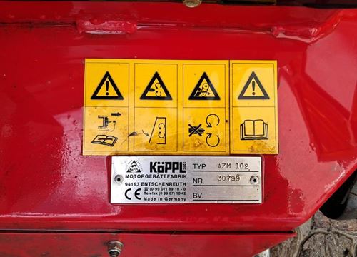2-Rad-Traktor bzw. Allzweckmäher