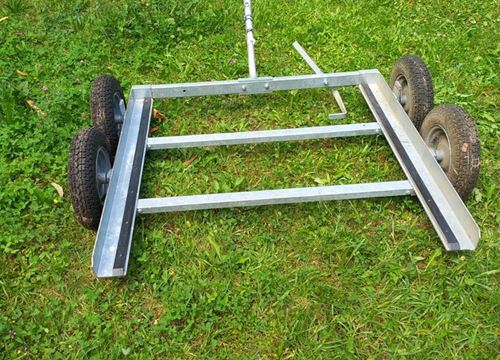 Kistenwagen mit Bremse